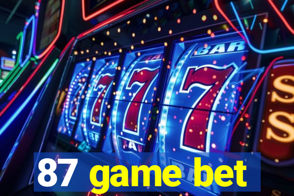 87 game bet